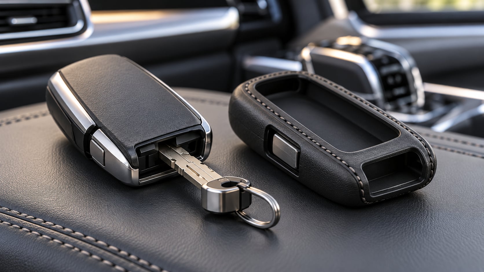 خارج کردن کلید اضطراری از Smart Key خودرو